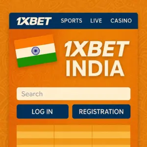 1xBet India Website Interface